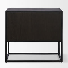 Sloan Light Brown/Black Side Table