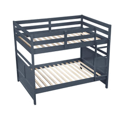Sloane Blue Full Bunk Bed - Ornate Home