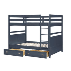 Sloane Blue Full Bunk Bed - Ornate Home