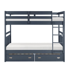 Sloane Blue Full Bunk Bed - Ornate Home