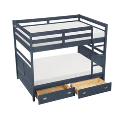 Sloane Blue Full Bunk Bed - Ornate Home