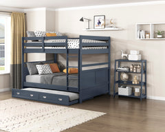 Sloane Blue Full Bunk Bed - Ornate Home