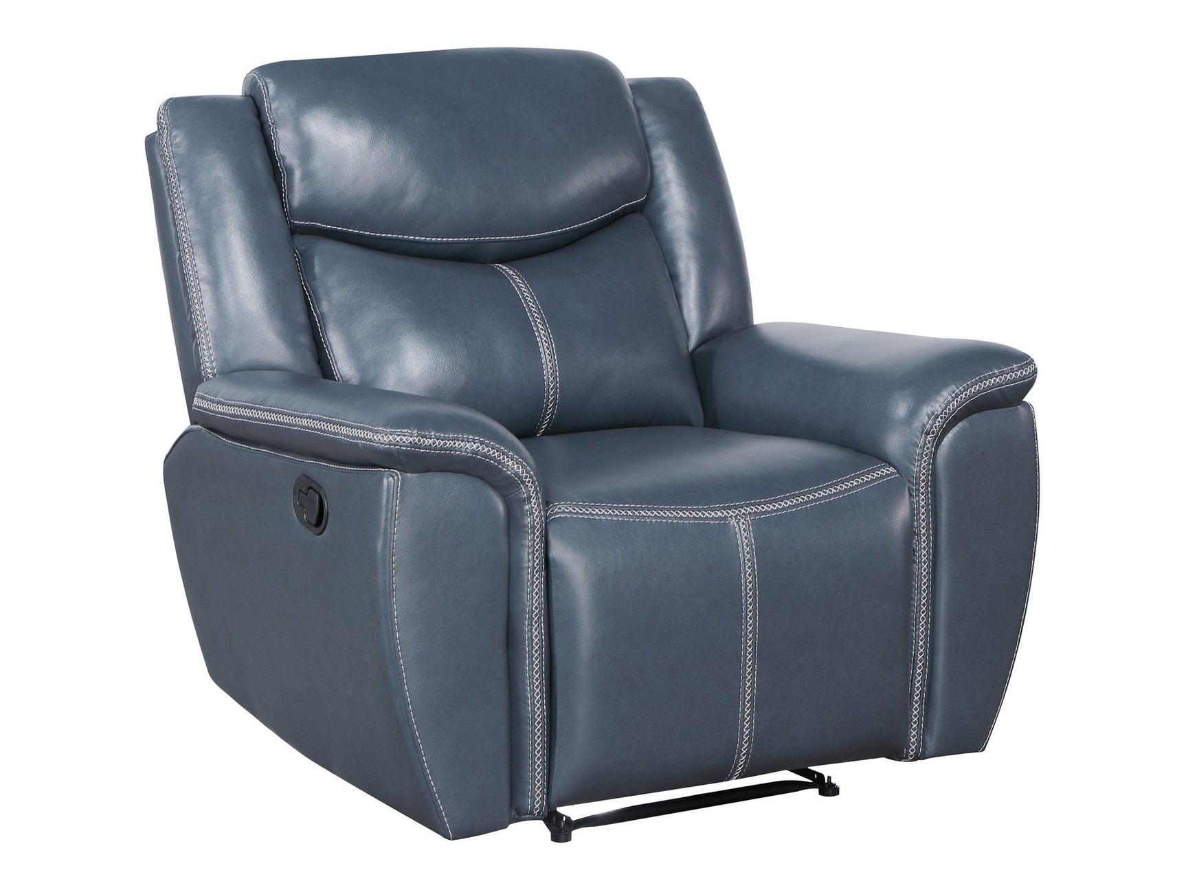 Sloane Blue Recliner - Ornate Home