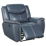 Sloane Blue Recliner - Ornate Home