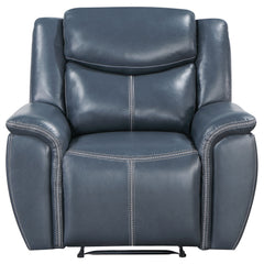 Sloane Blue Recliner - Ornate Home