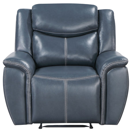 Sloane Blue Recliner - Ornate Home