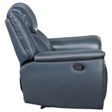 Sloane Blue Recliner - Ornate Home