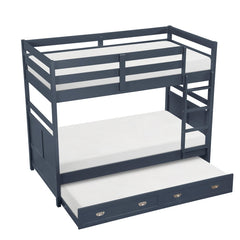 Sloane Blue Twin Bunk Bed - Ornate Home