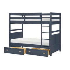 Sloane Blue Twin Bunk Bed - Ornate Home