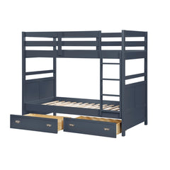 Sloane Blue Twin Bunk Bed - Ornate Home