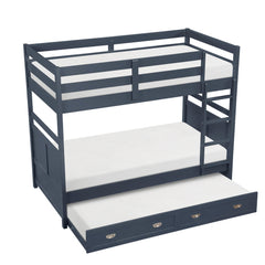 Sloane Blue Twin Bunk Bed - Ornate Home