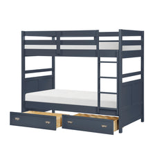 Sloane Blue Twin Bunk Bed - Ornate Home