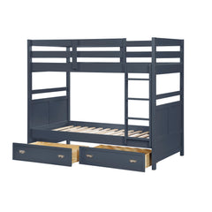 Sloane Blue Twin Bunk Bed - Ornate Home