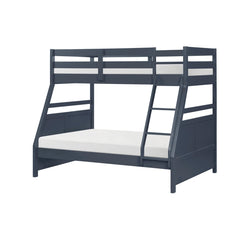 Sloane Blue Twin/Full Bunk Bed - Ornate Home