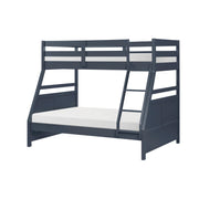 Sloane Blue Twin/Full Bunk Bed - Ornate Home