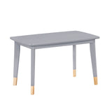 Sloane Gray 5-Piece Pack Children Table And Chairs Set - Ornate Home