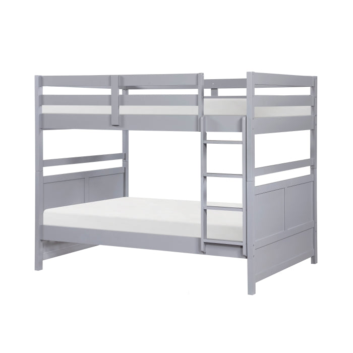 Sloane Gray Full Bunk Bed - Ornate Home