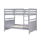 Sloane Gray Full Bunk Bed - Ornate Home