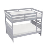 Sloane Gray Full Bunk Bed - Ornate Home