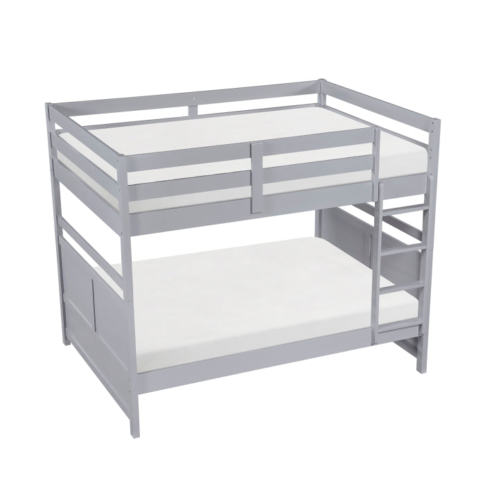 Sloane Gray Full Bunk Bed - Ornate Home