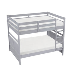 Sloane Gray Full Bunk Bed - Ornate Home