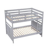 Sloane Gray Full Bunk Bed - Ornate Home