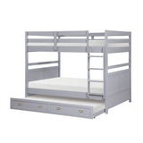 Sloane Gray Full Bunk Bed - Ornate Home