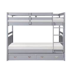 Sloane Gray Full Bunk Bed - Ornate Home