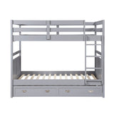Sloane Gray Full Bunk Bed - Ornate Home