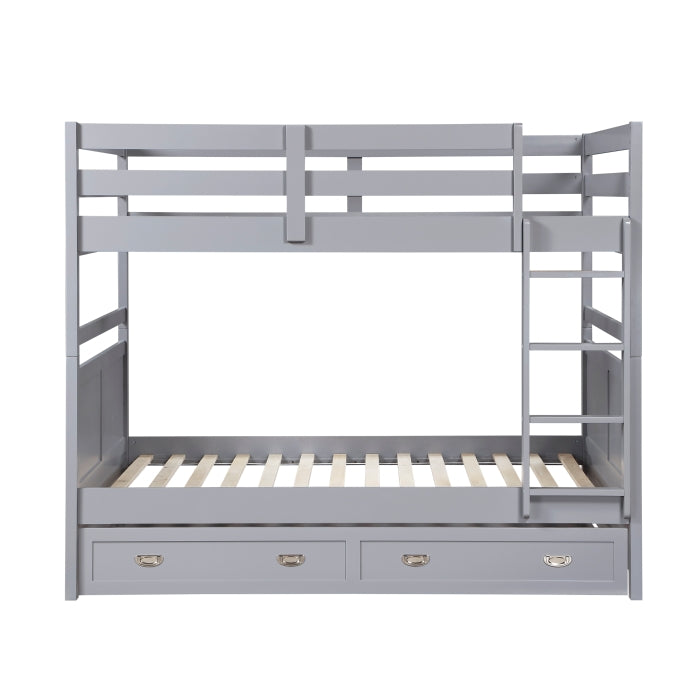 Sloane Gray Full Bunk Bed - Ornate Home