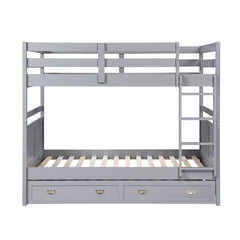 Sloane Gray Full Bunk Bed - Ornate Home