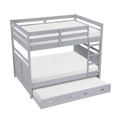 Sloane Gray Full Bunk Bed - Ornate Home