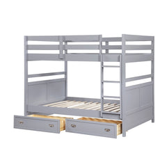 Sloane Gray Full Bunk Bed - Ornate Home