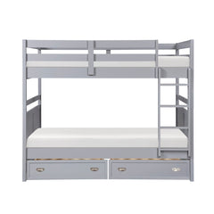 Sloane Gray Full Bunk Bed - Ornate Home