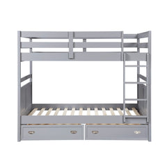 Sloane Gray Full Bunk Bed - Ornate Home