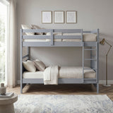 Sloane Gray Full Bunk Bed - Ornate Home
