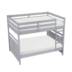 Sloane Gray Full Bunk Bed - Ornate Home