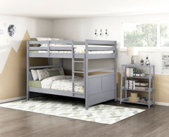 Sloane Gray Full Bunk Bed - Ornate Home