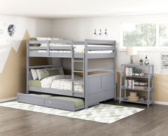 Sloane Gray Full Bunk Bed - Ornate Home