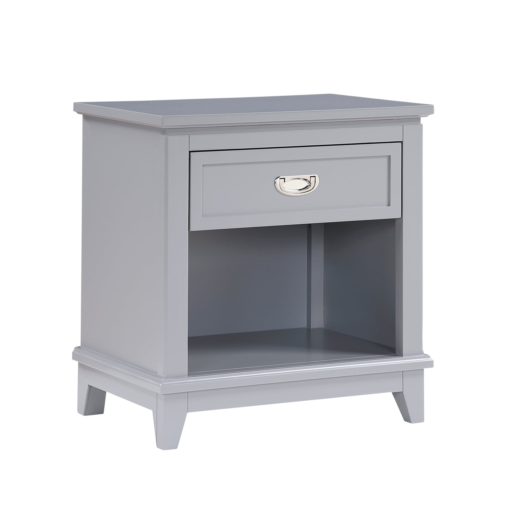 Sloane Gray Night Stand - Ornate Home
