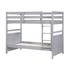 Sloane Gray Twin Bunk Bed - Ornate Home