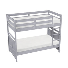 Sloane Gray Twin Bunk Bed - Ornate Home