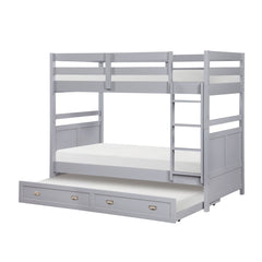 Sloane Gray Twin Bunk Bed - Ornate Home