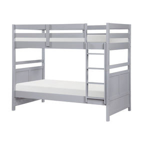 Sloane Gray Twin Bunk Bed - Ornate Home
