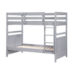 Sloane Gray Twin Bunk Bed - Ornate Home