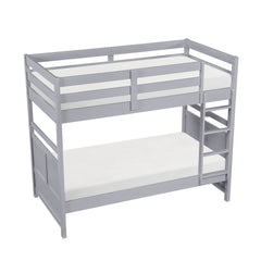 Sloane Gray Twin Bunk Bed - Ornate Home