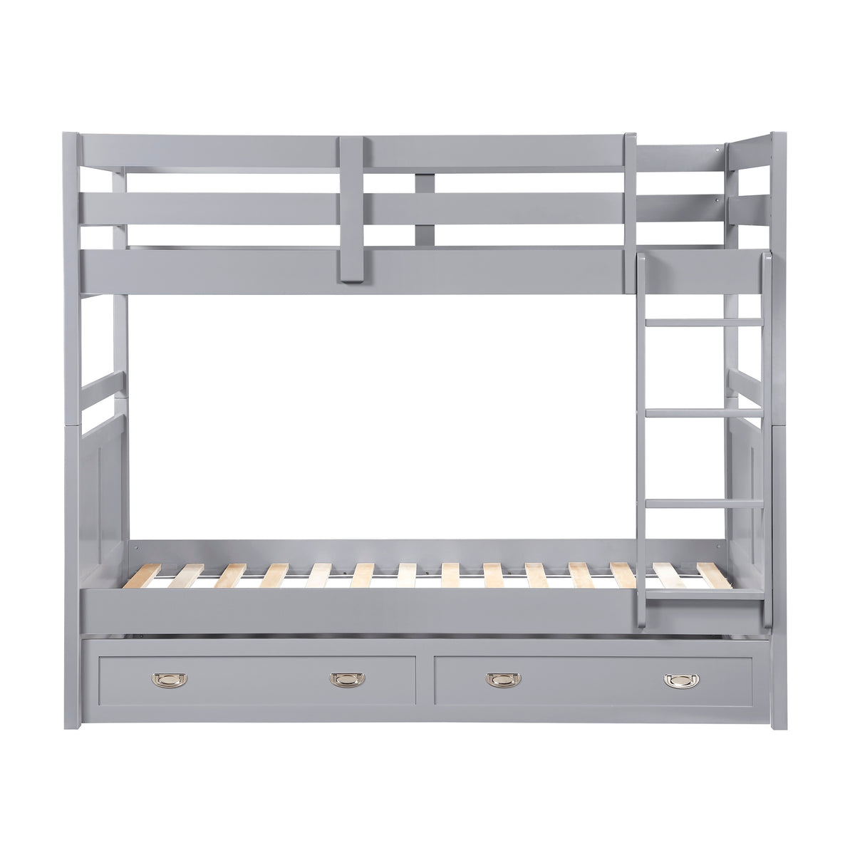 Sloane Gray Twin Bunk Bed - Ornate Home