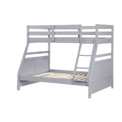 Sloane Gray Twin/Full Bunk Bed - Ornate Home