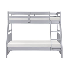 Sloane Gray Twin/Full Bunk Bed - Ornate Home