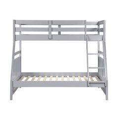 Sloane Gray Twin/Full Bunk Bed - Ornate Home